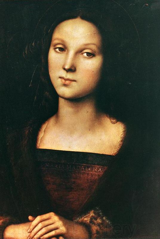 PERUGINO, Pietro Magdalen af Spain oil painting art